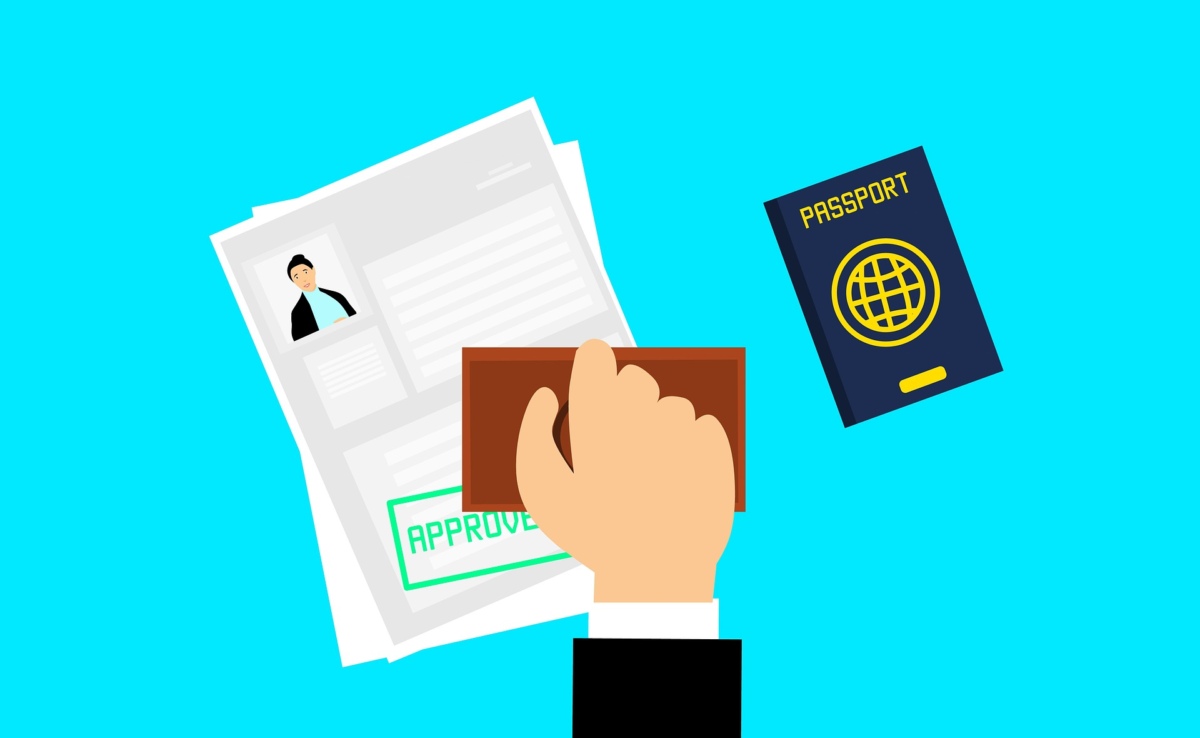 入国審査パスポート
